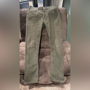 Levi 511 Olive Jeans. Used great condition. Worn only a handful of times. 36x36